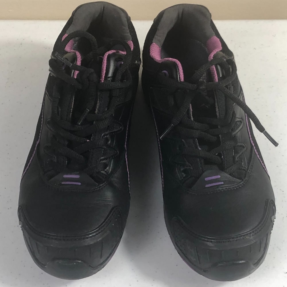 Puma Womens Steel Toe Black Size 8 Safety Shoes Slip Resistant Oil‎ Resistant